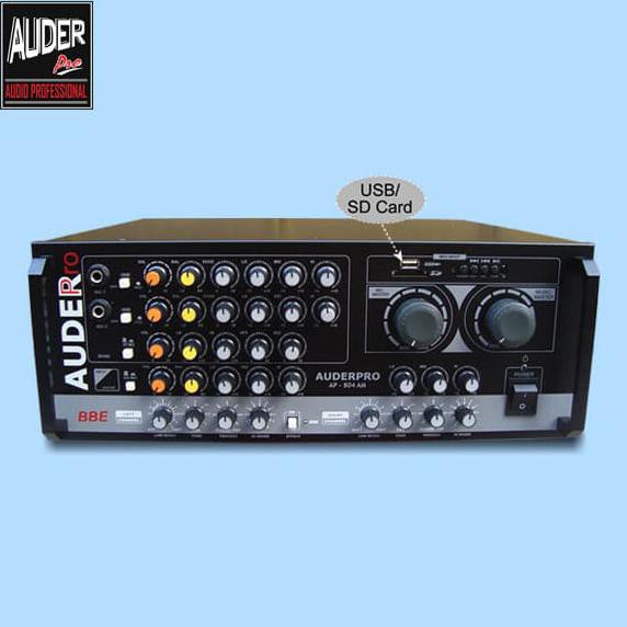 Jual MIXER AMPLIFIER KARAOKE AUDERPRO AP804AM (Usb) Shopee Indonesia