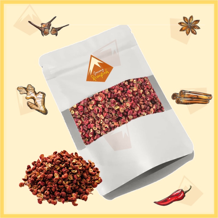 Jual Szechuan Peppercorn / Sichuan Pepper / Lada Bumbu Mala / Hua Jiao Shopee Indonesia