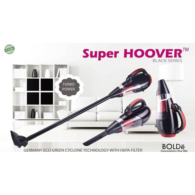 Jual BOLDe Vacuum & Blow Cleaner Super Hoover Cyclone BLACK EDITION