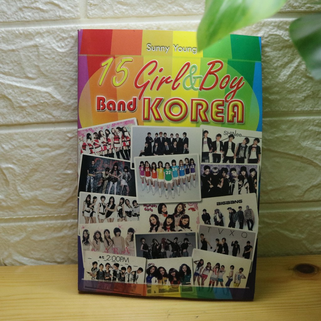 Jual Buku KPOP 15 Girl & Boy Band Korea Karya Sunny Young Second