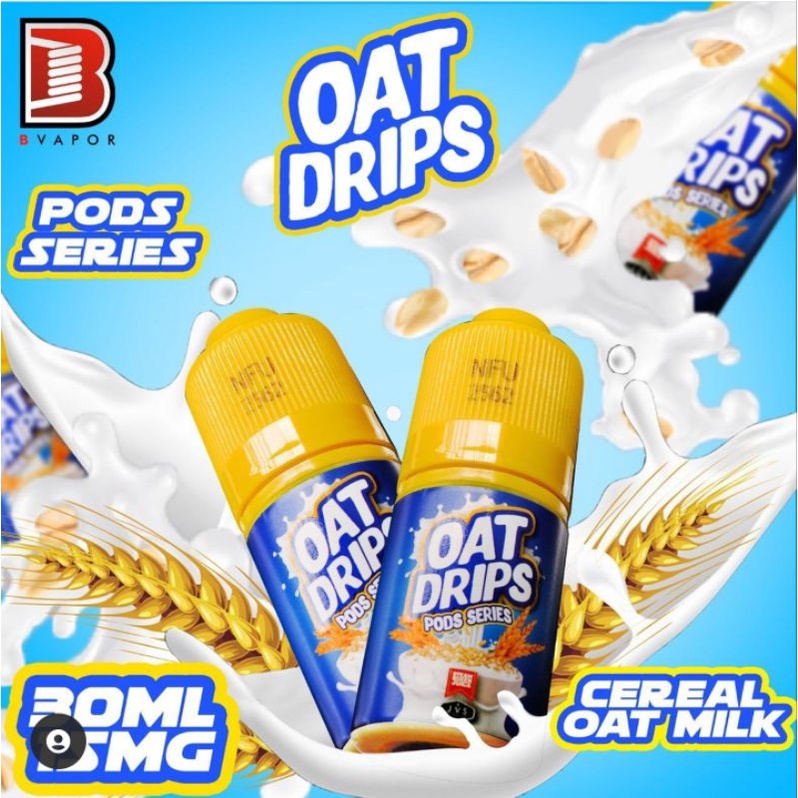 Jual OAT DRIPS V1 PODS FRIENDLY CEREAL OAT MILK 30ML 15mg Shopee Indonesia