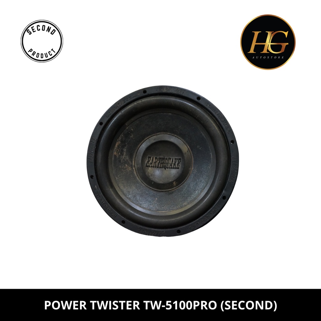 Jual Subwoofer EarthQuake 12 inch (second) Shopee Indonesia