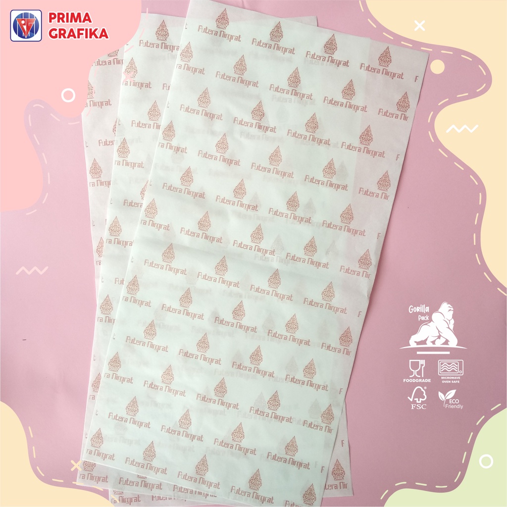 Jual CUSTOM Kertas Fashion 16 x 20 cm / Pembungkus Baju / Kertas