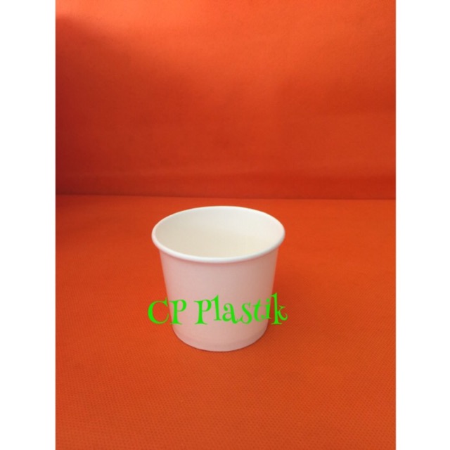 Jual Paper Cup Ice Cream 4 oz (isi +/ 50 pcs) Shopee Indonesia