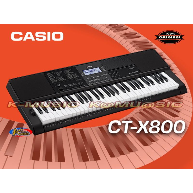Jual Keyboard Casio CTX800 CTX800 CTX 800 Asli Garansi Resmi Shopee