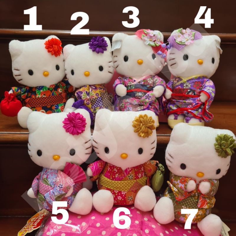 Jual Hello Kitty Sanrio Japan Traditional Kimono Plush Doll Set