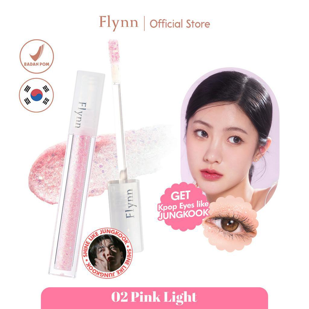 Jual FLYNN Lightcatcher Liquid Glitter 02 Pink Light BTS Jungkook's