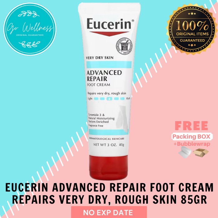 Jual Eucerin Advanced Repair Foot Cream 85gr Shopee Indonesia
