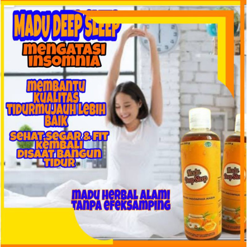 Jual Harga Madu Deep Sleep untuk InsomniaKandungan Madu Deep Sleep