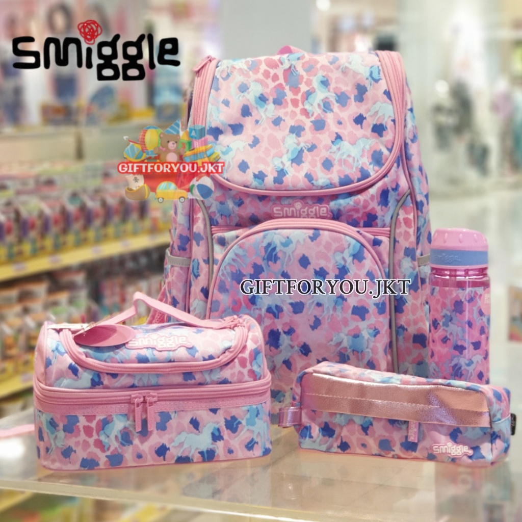 Jual Smiggle Mirage Series Backpack Tas Ransel Sekolah Anak Perempuan