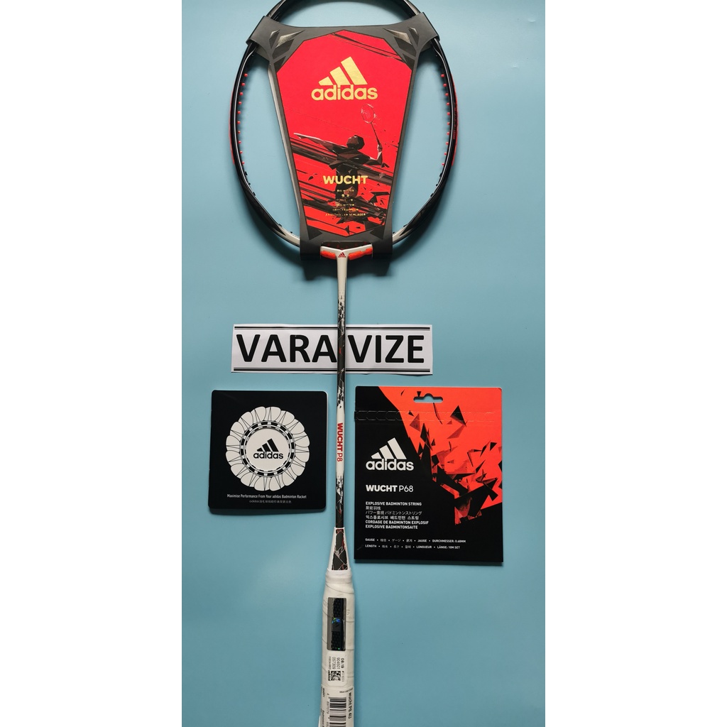 Jual Raket Badminton Adidas Wucht P8 Original (100 Original) Shopee
