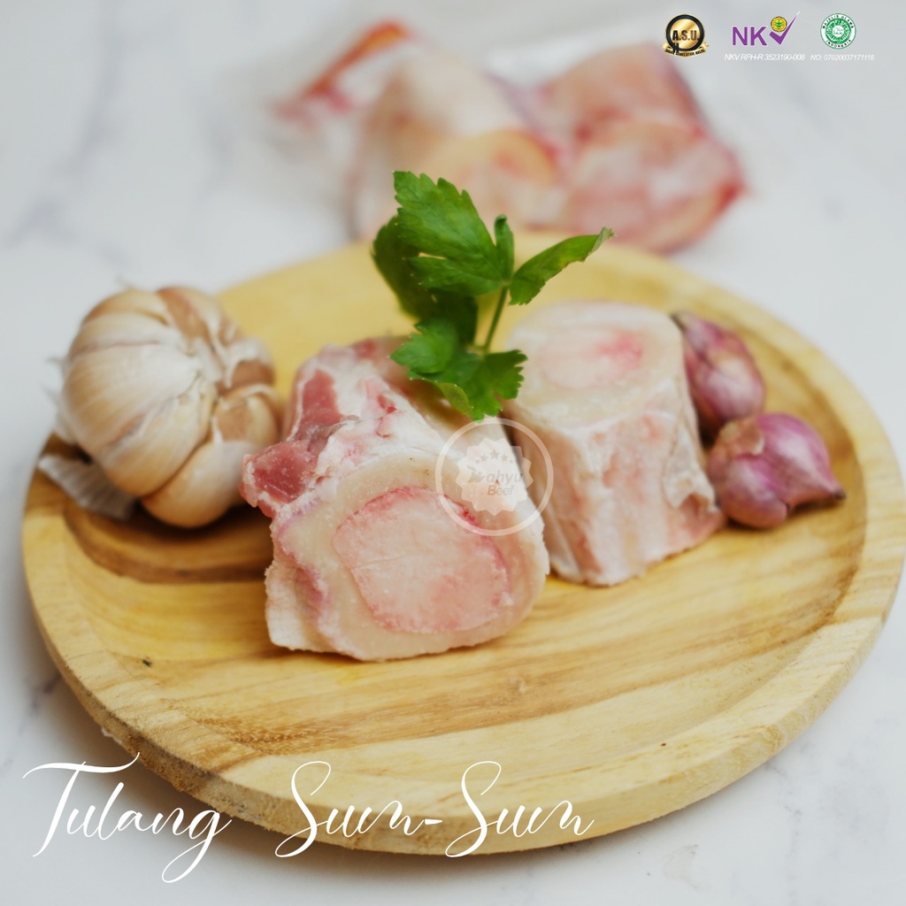 Jual BONE MARROW GRASS FED ORGANIC TULANG SUMSUM WAHYU BEEF Shopee