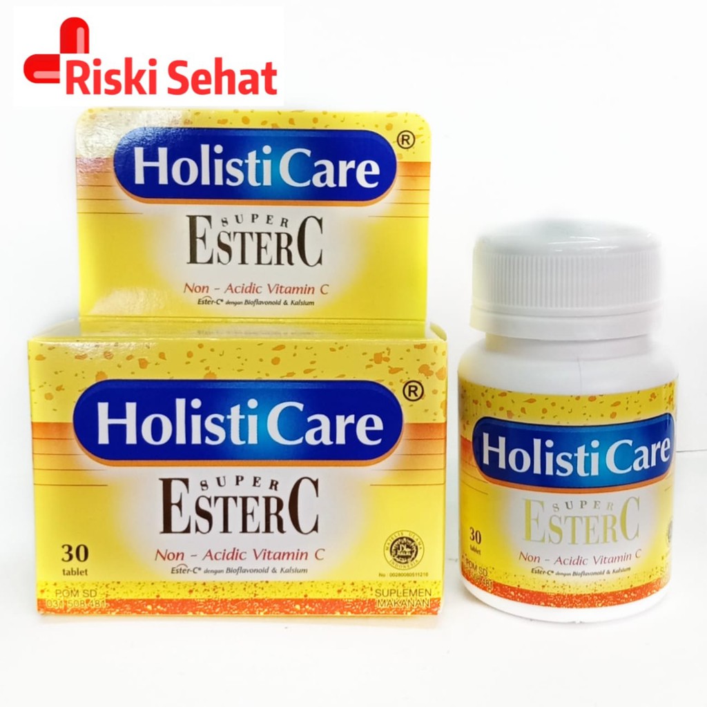 Jual Holisticare Super Ester C 30 Tablet Vitamin C Shopee Indonesia