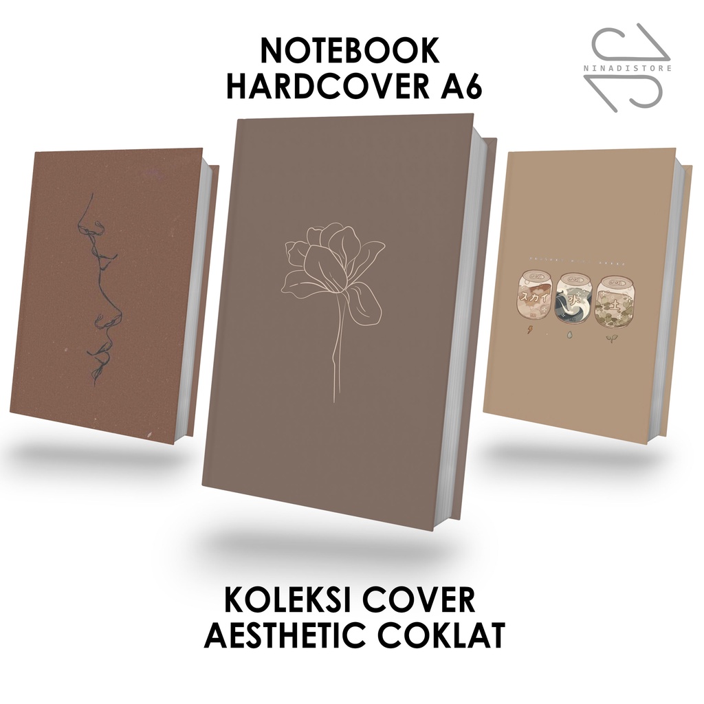 Jual Pocket Book/ EASTHETIC COKLAT Note Agenda Planner, Journal, Diary