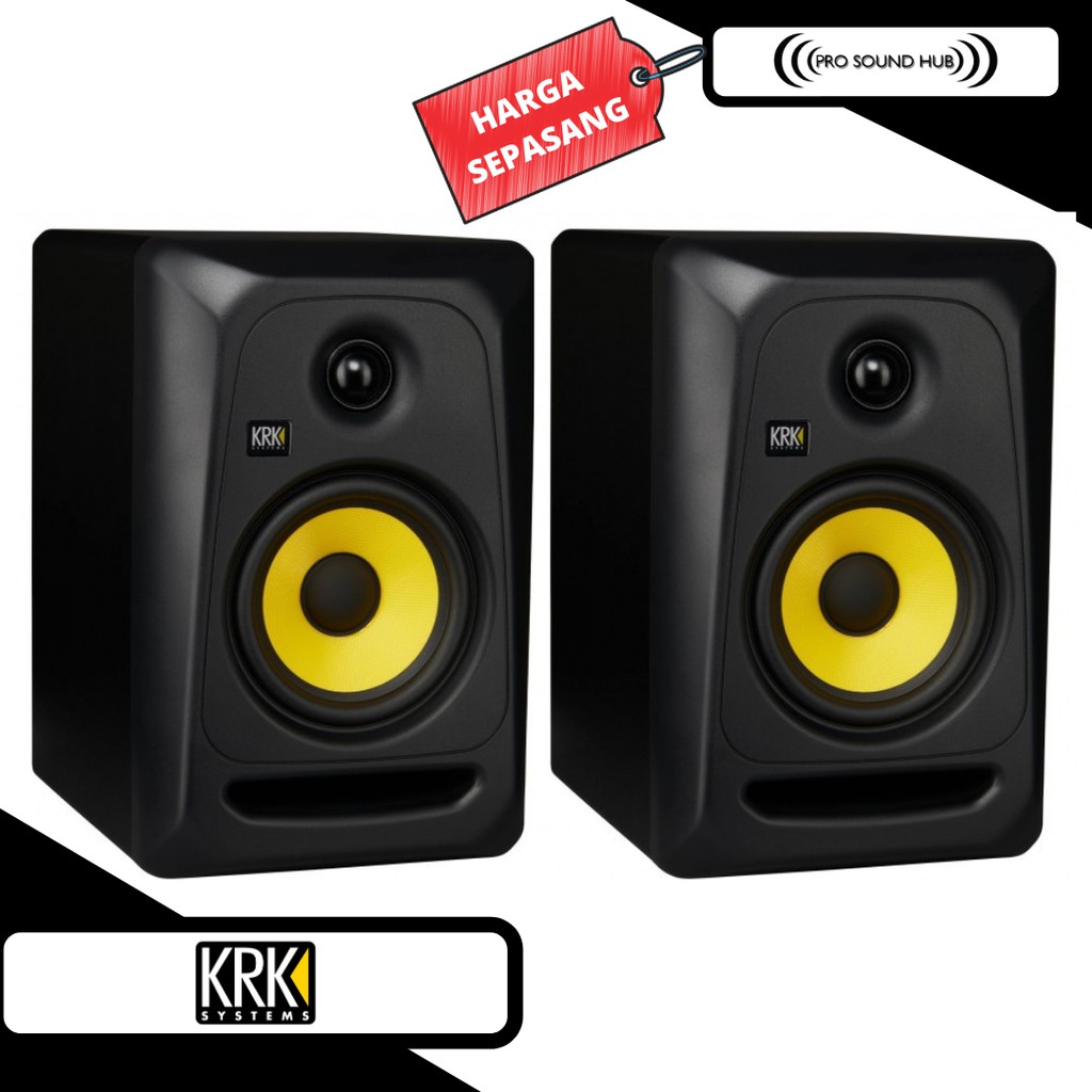 Jual KRK Classic 5 CL5G3 CL5 CL5 G3 Speaker Monitor Studio Flat 5" 5