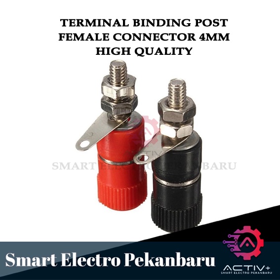 Jual HIGH QUALITY TERMINAL BINDING POS Banana Socket Female Plug