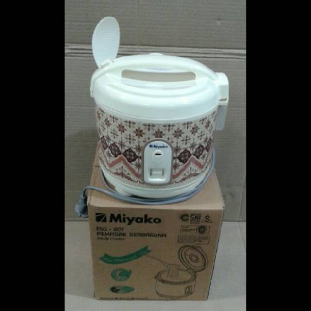 Jual rice cooker mini miyako 0.6liter mini miyako psg 607