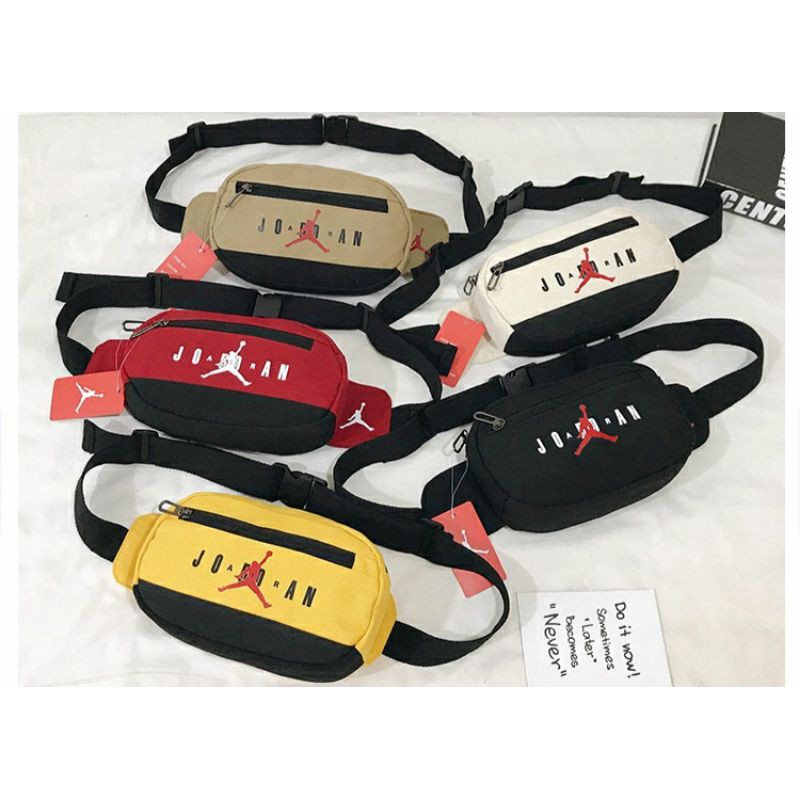 Jual Nike Air Jordan Jumpman Crossbody Fanny Pack Shoulder Waist Bag