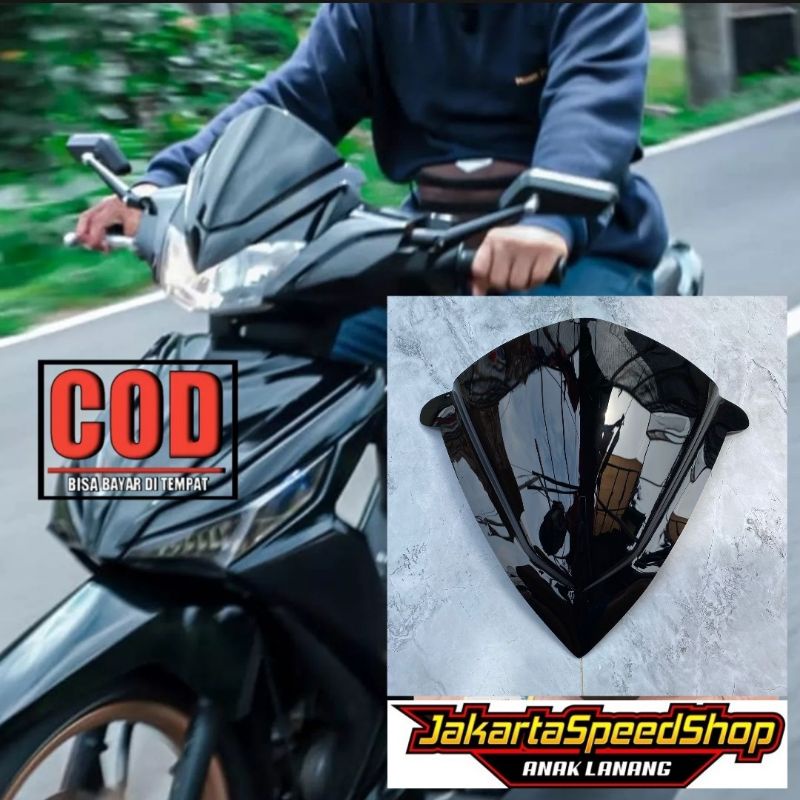 Jual Visor supra x 125 fi winshield supra x 125 injeksi Shopee Indonesia
