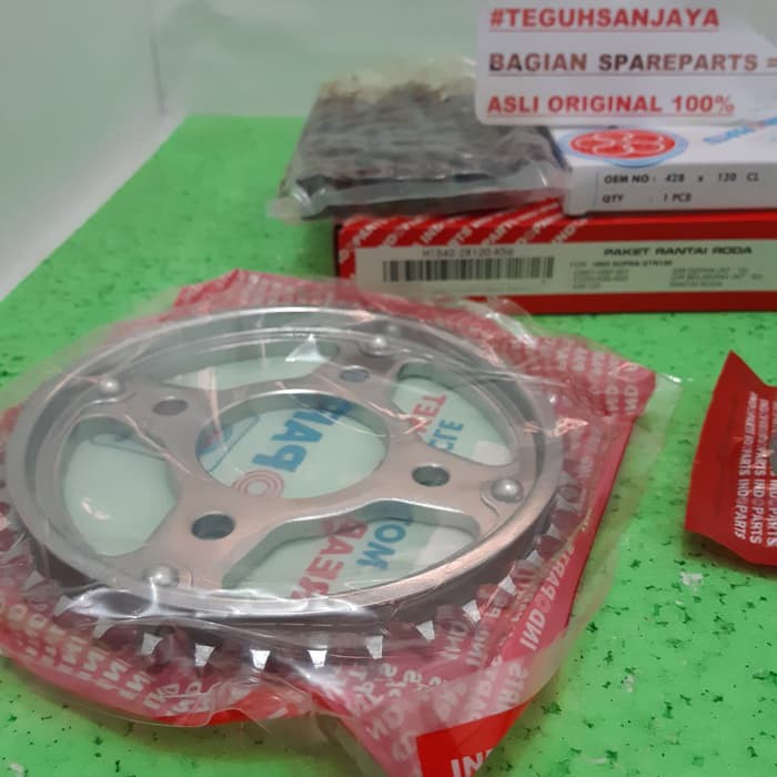 Jual gir set / gear set honda sonic 150r / supra gtr 150 original indoparts Shopee Indonesia