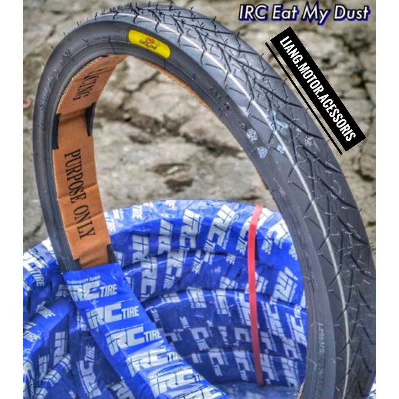 Jual Ban IRC Eat My Dust Ukuran 60 / 80 Ring 17 Ban Luar IRC Eat My Dust Ban Drag Original