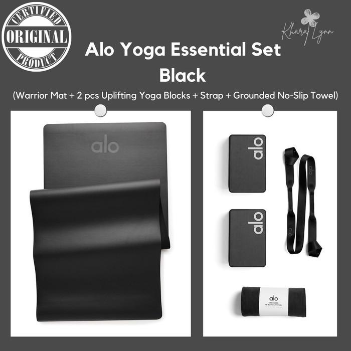 Jual Alo Yoga Essential Set / Bundling Set (Warrior Mat +Strap+Block