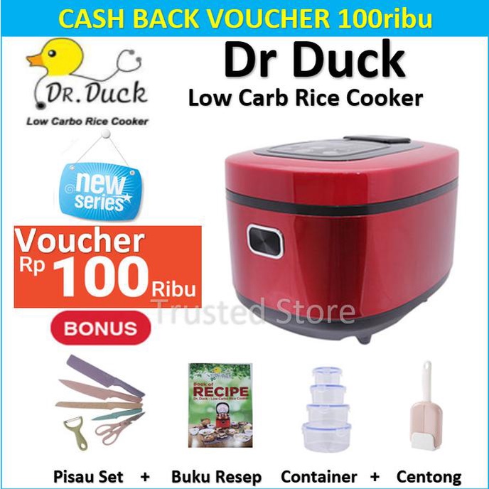 Jual Promo!!! Dr Duck Low Carbo Rice Cooker Rice Cooker Rendah Karbo