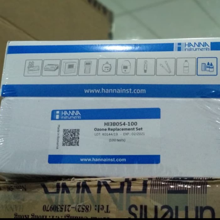 Jual Ozone Test Kit Replacement Reagents HANNA HI38054100 Shopee
