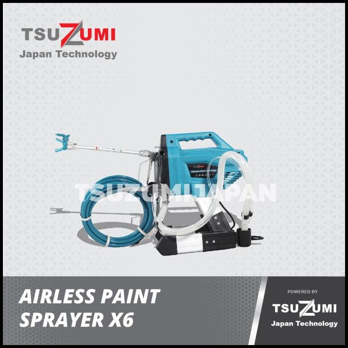 Jual Electric Airless Paint Sprayer X6 Alat Cat Tanpa Kompresor