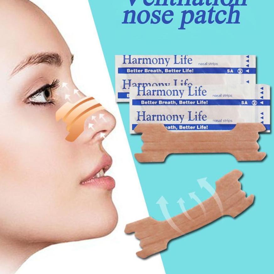 Jual 10pcs Plester Hidung Harmony Life Nasal Strips Nose Strips Nasal