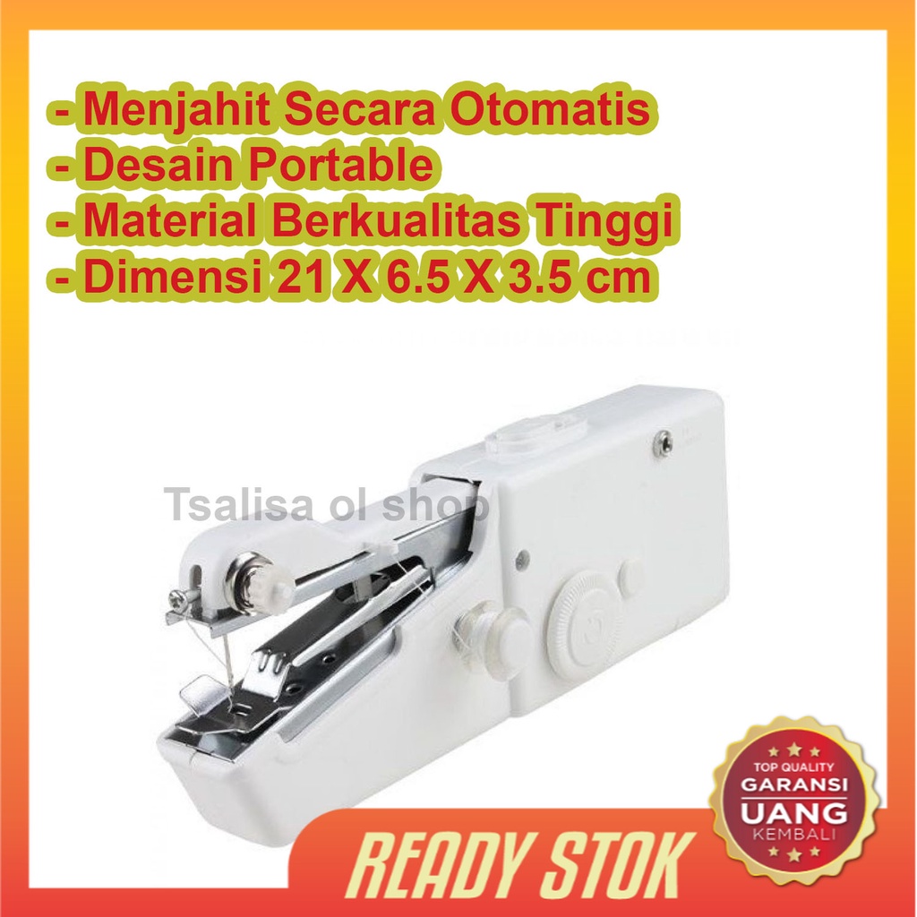 Jual Mesin Jahit Handy Stitch Portable Handheld Sewing Machine CS