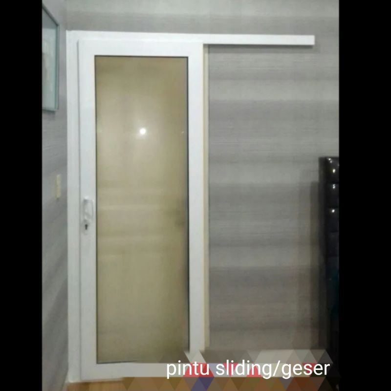 Jual pintu sliding aluminium kaca Shopee Indonesia