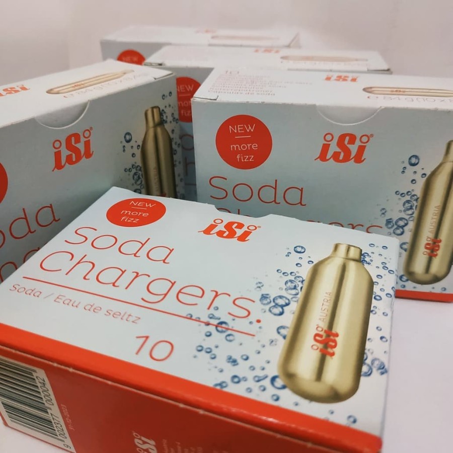 Jual Soda Charger CO2 brand iSI original Austria (Untuk Membuat Minuman
