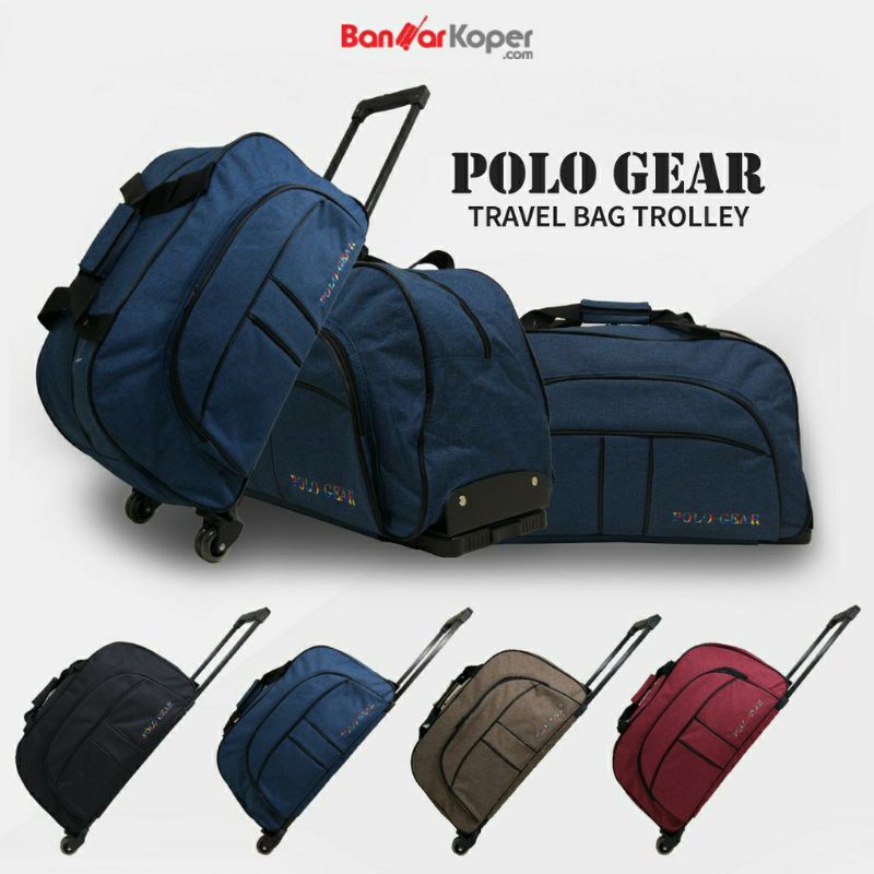 Jual Trolley Bag Polo Gear 8827 Shopee Indonesia