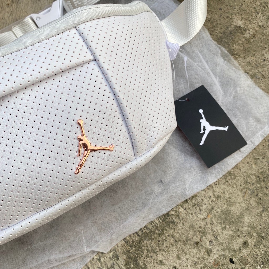 Jual Air Jordan Waist Bag Jumpman ( White ) Shopee Indonesia