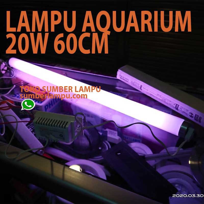 Jual Lampu UV Aquarium 20W 60CM Japan Shopee Indonesia