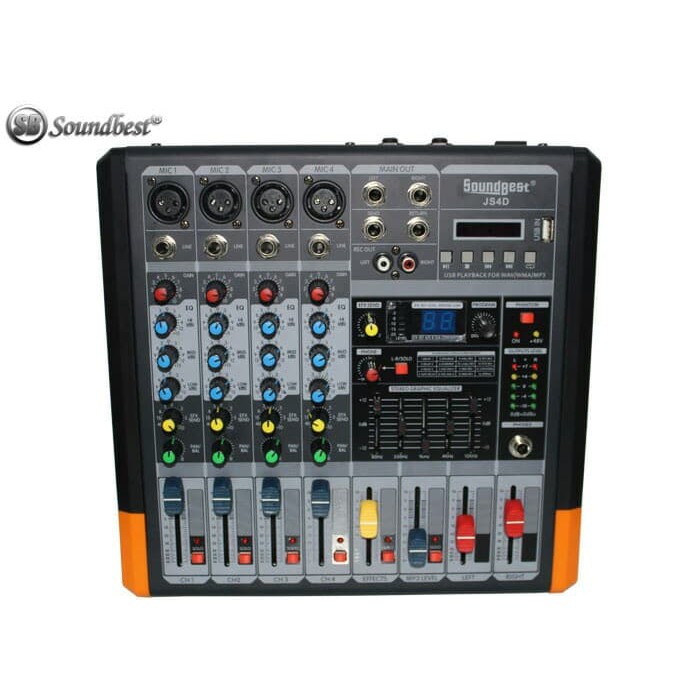 Jual Power Mixer Soundbest JS 4 D (4 chanel) Shopee Indonesia