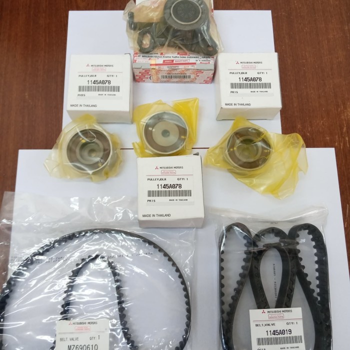 Jual timing belt pajero sport set (20092016) original mitsubishi asli 100 Shopee Indonesia