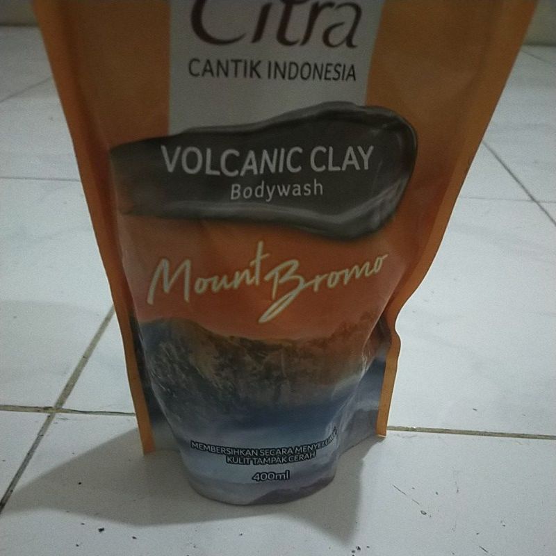 Jual Citra body wash 400ml volcanik clay mount Bromo Shopee Indonesia