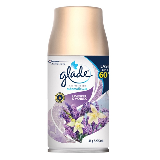 Jual Glade Matic Spray Air Freshener Lavender Refill 146 gr / 225 ml