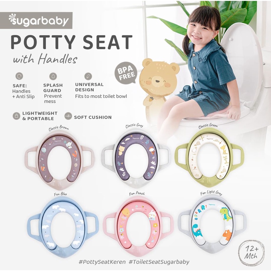 Jual Sugar Baby Potty Seat Ring With Handles Shopee Indonesia