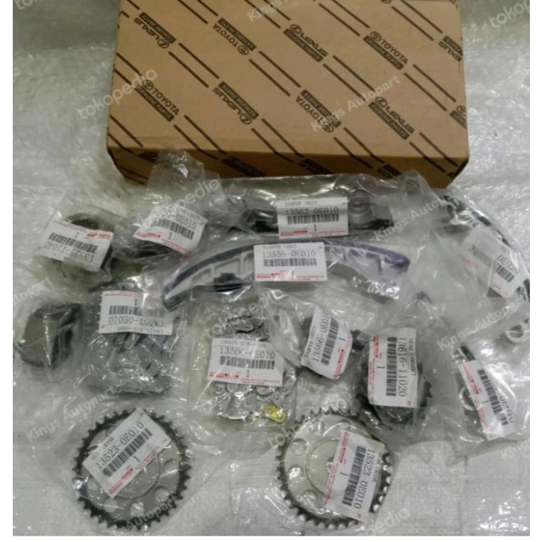 Jual Rantai Timing Chain Set Toyota Innova Reborn Fortuner Hilux Revo