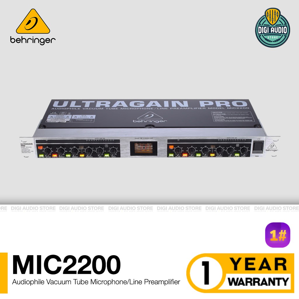 Jual Mic Preamp Behringer Ultragain MIC2200 Micophone Preamplifier with