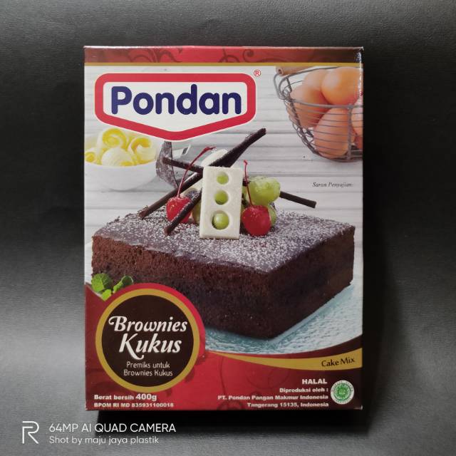 Jual Pondan brownies kukus 400 gram Shopee Indonesia