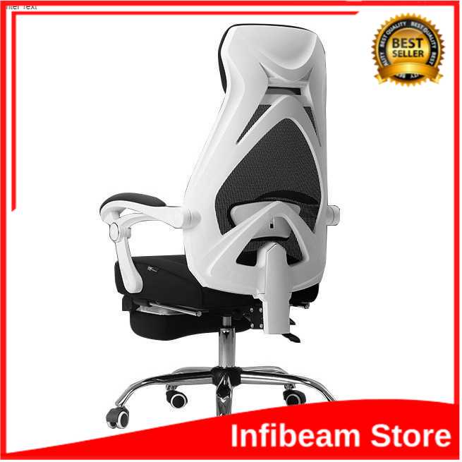 Jual HBADA Kursi Gaming Ergonomic Mesh Back Chair with Footrest