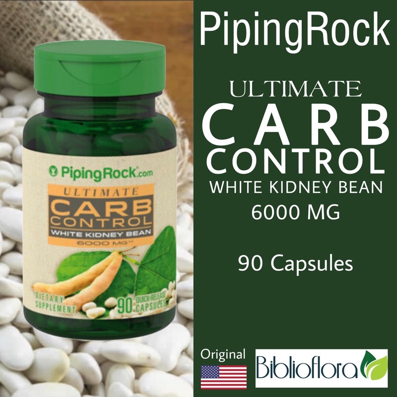 Jual Piping Rock White Kidney Bean 90 Capsules Carb Blocker Karbohidrat