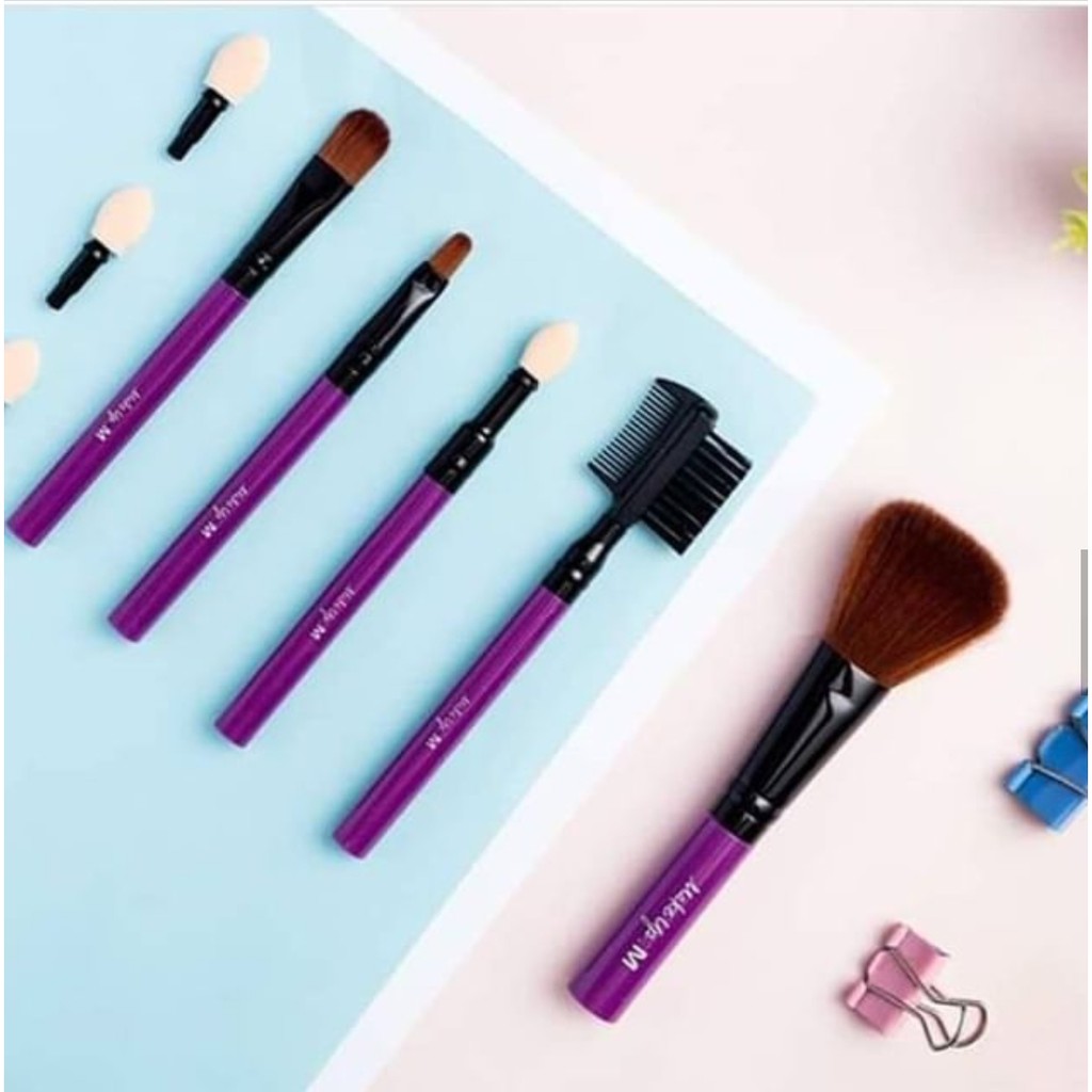 Jual MINISO Makeup Brush Set Kuas Dandan Shopee Indonesia