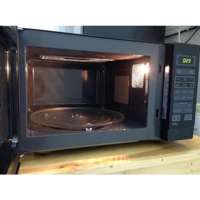 Jual sharp microwave oven grill digital low watt 25 liter r 728kin kaca