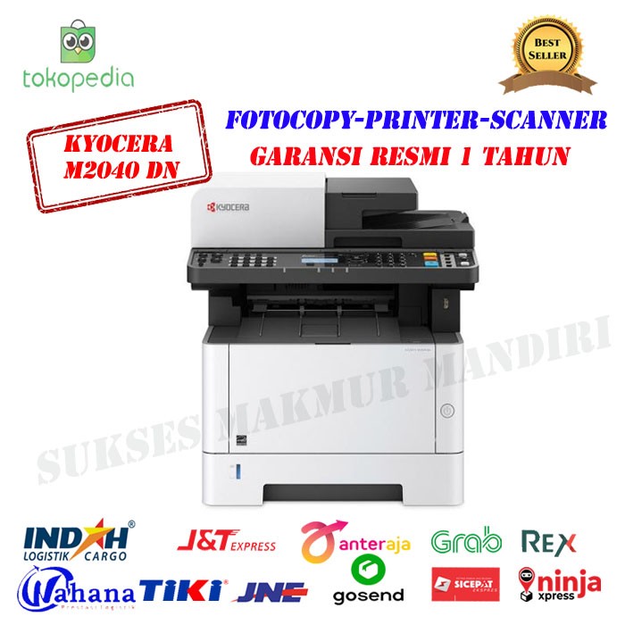 Jual Kyocera ECOSYS M2040 DN Foto copy F4 Multi Fungsi Print Scan Copy