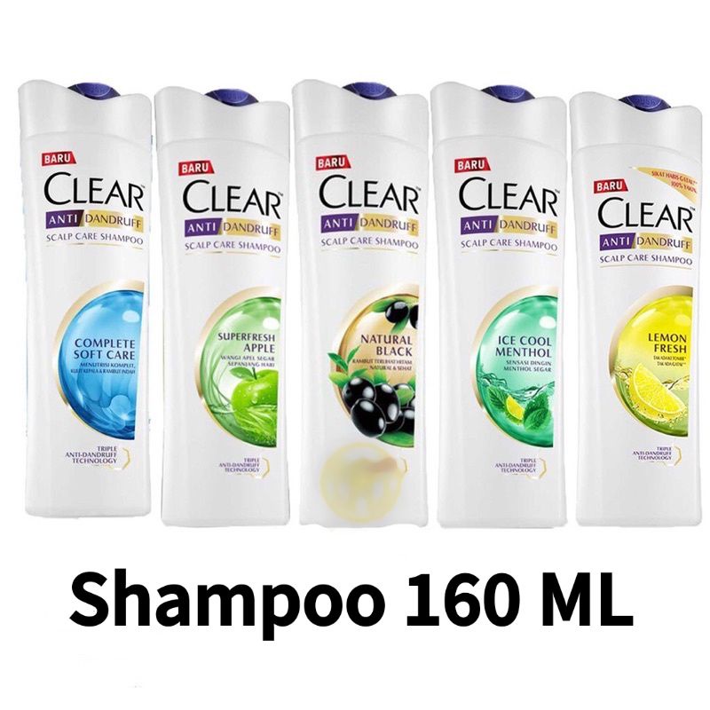 Jual Clear Shampoo 160 ML Shopee Indonesia